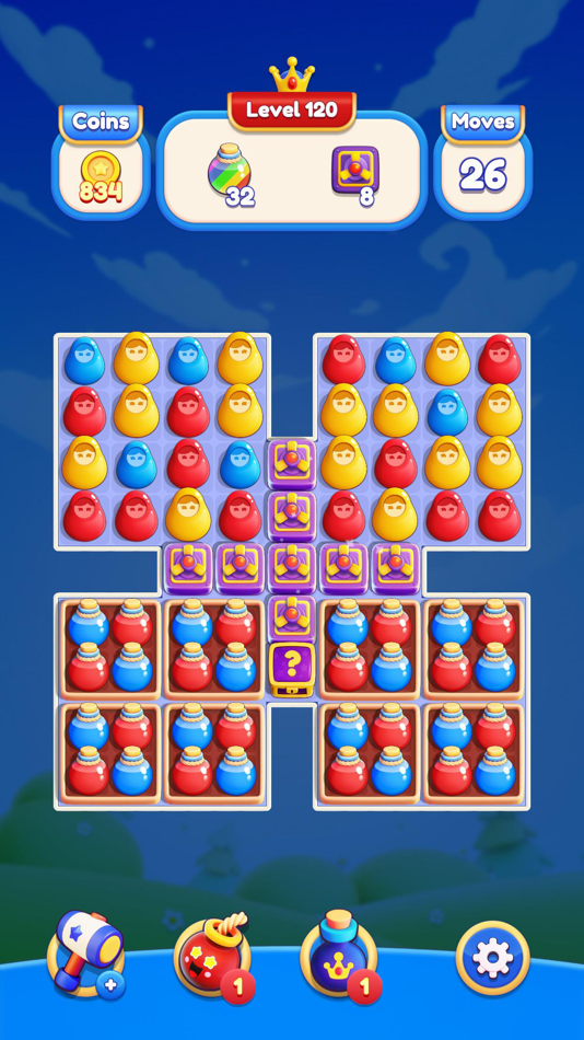 #5. Dolls Stack: Match & Stack! (iOS) 由: Voodoo