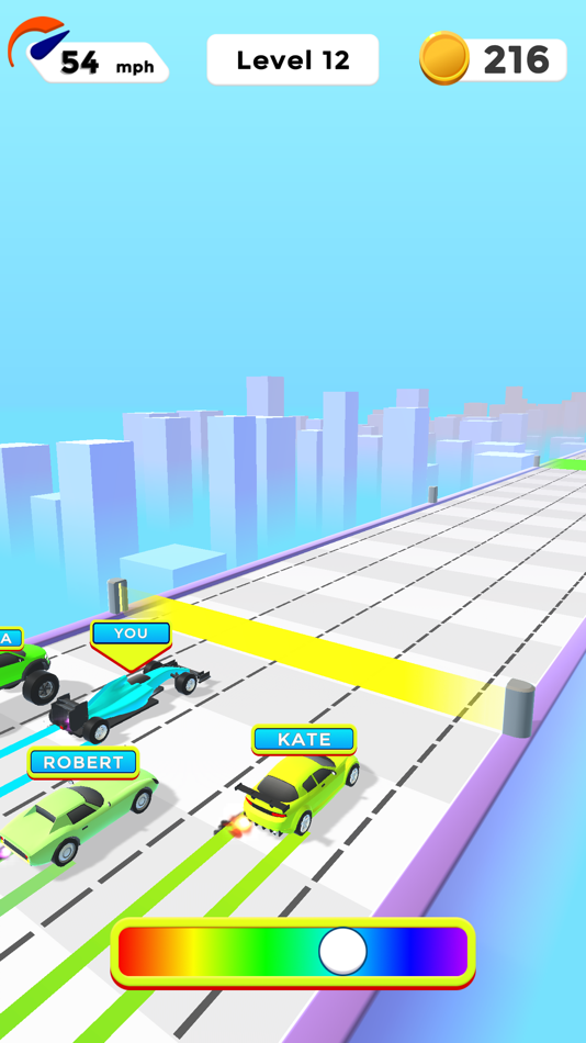 #5. Color Match Race (iOS) 由: Full Fat Productions Ltd