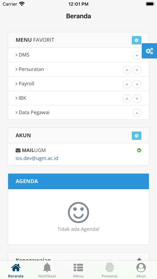 #2. SIMASTER UGM (iOS) 由: Universitas Gadjah Mada