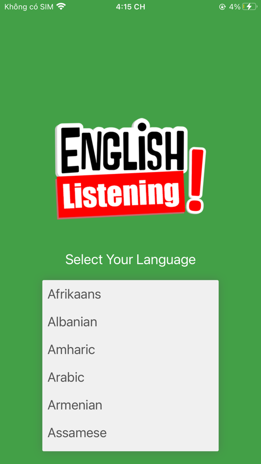 #2. Learn English Listening (iOS) 由: Nguyen Tien Thanh