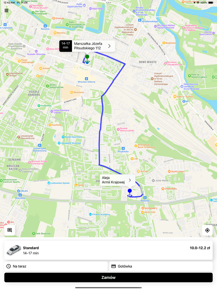 Partner Taxi Wrocław