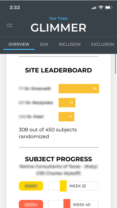 Kodiak Clinical Trials Screenshot