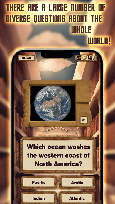 World Quiz Game Screenshot