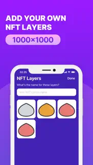nft generator for opensea iphone screenshot 3