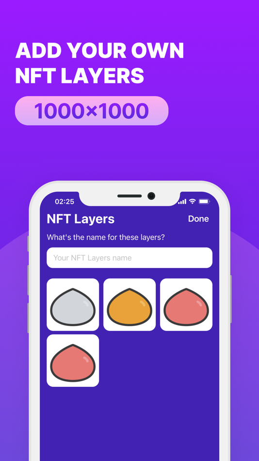 #3. NFT Generator for OpenSea (iOS) Podle: Ollie Howie
