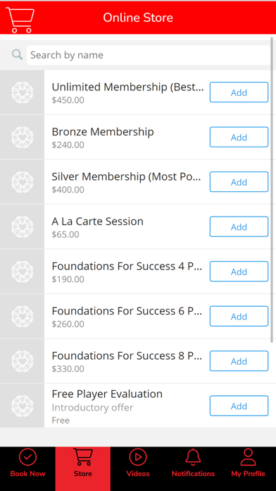 Evolve Sports Inc Screenshot