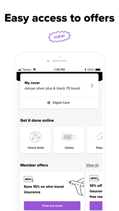 ahm health insurance screenshot 1