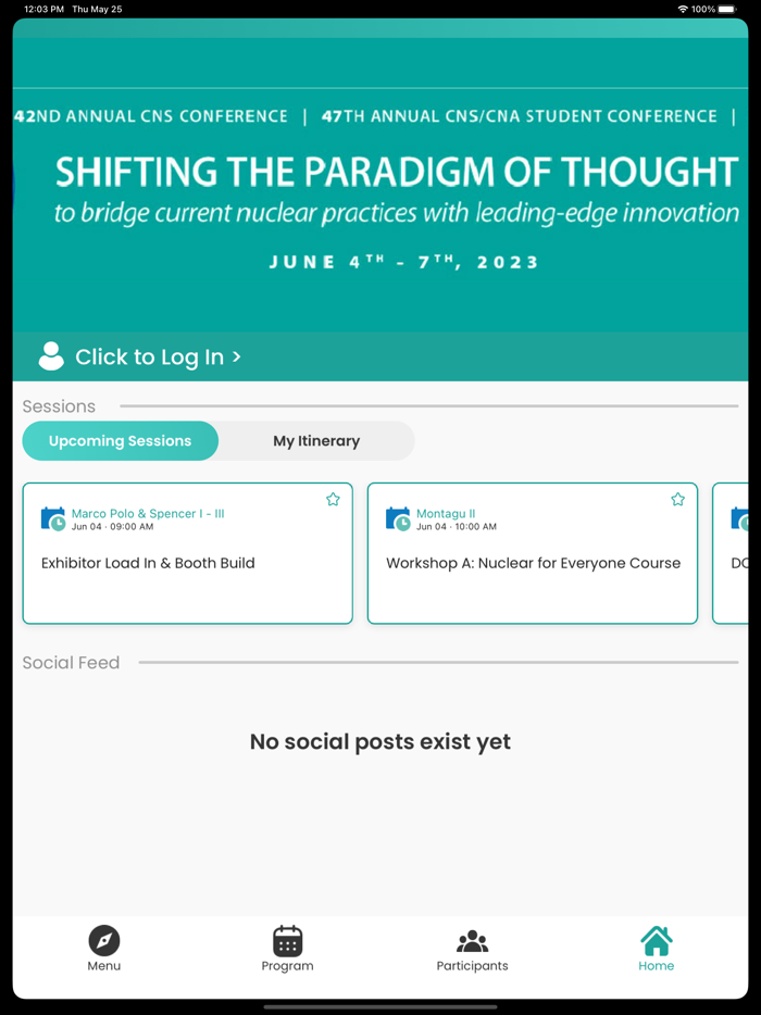 Canadian Nuclear Society App