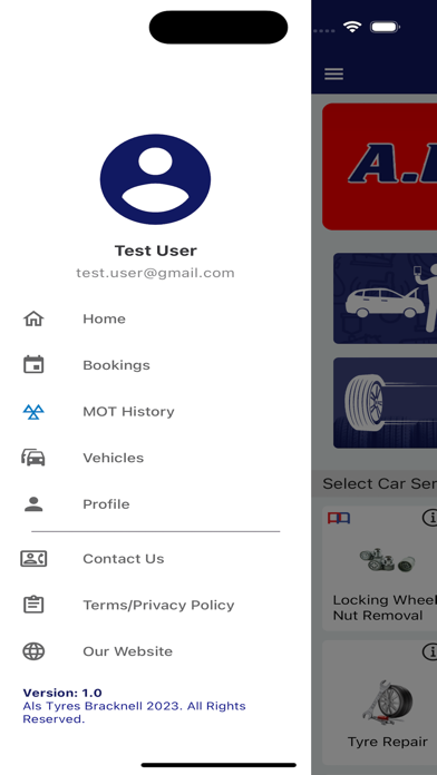 ALS Tyres Screenshot