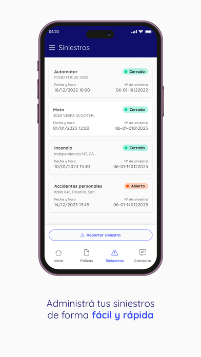 San Cristóbal Seguros Screenshot