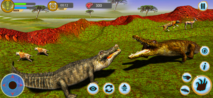 Crocodile Attack Wild Sim Game