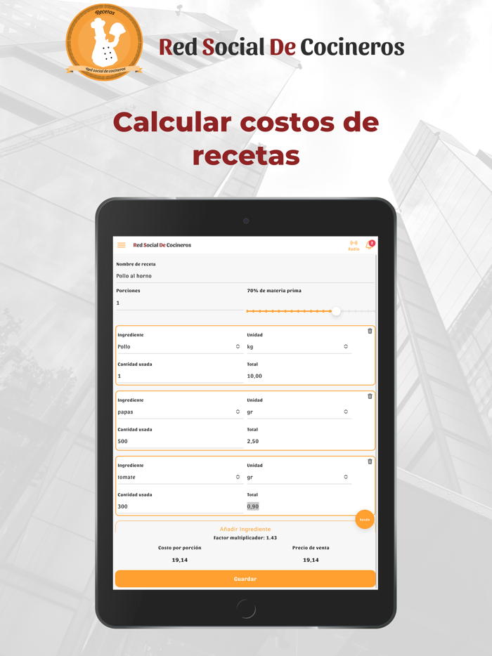 Recetas - red social