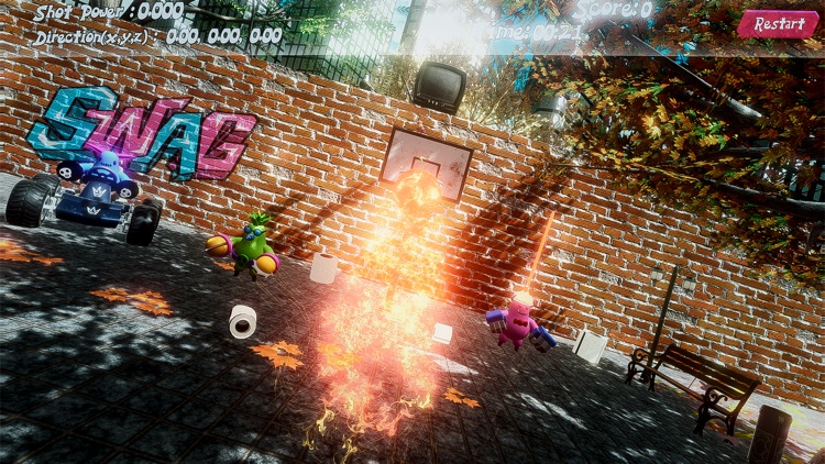 Basketball Cho Melon Garden 3D