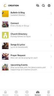 creation church - ct iphone screenshot 3