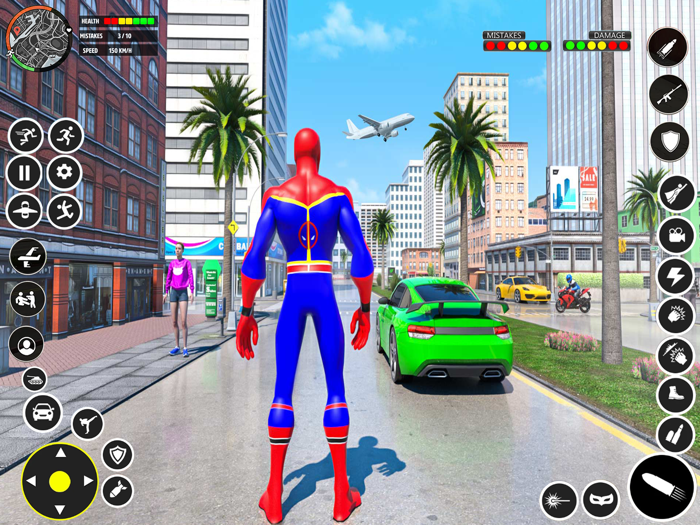 Spider Rope Hero Super City