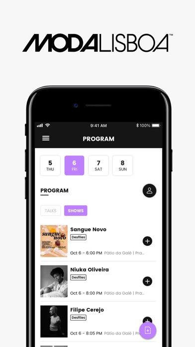 ModaLisboa Screenshot