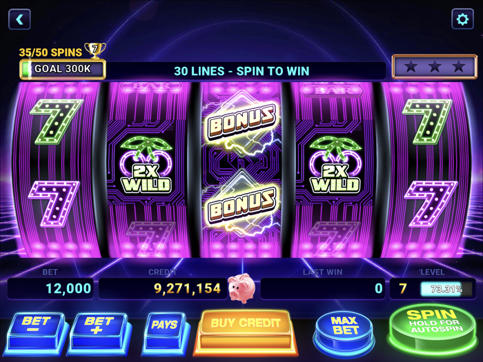 Slots Vegas Lights - 5 Reel