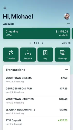 BNC Bank screenshot 1