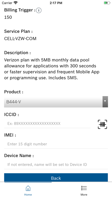 Bosch Installer Services Screenshot