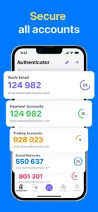 Authenticator App - SafeID screenshot #2 for iPhone