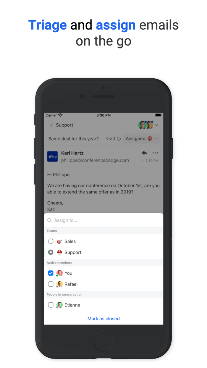 Missive - Email Chat and Tasks