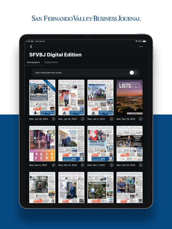 Screenshot #4 pour SFV Business Journal