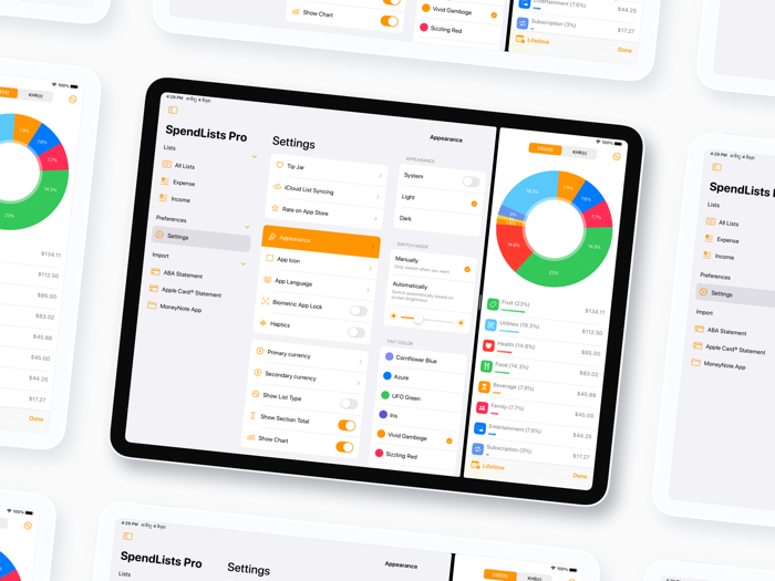 SpendLists - Budget Tracker