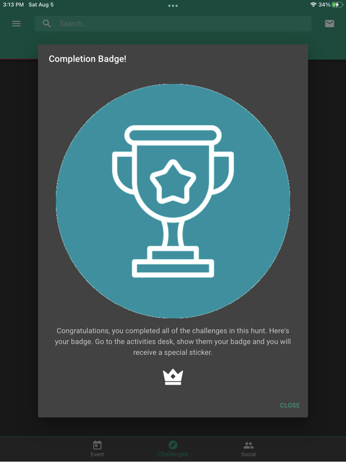 Around the Town Scavenger Hunt