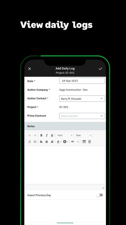Sage Construction Management screenshot-4