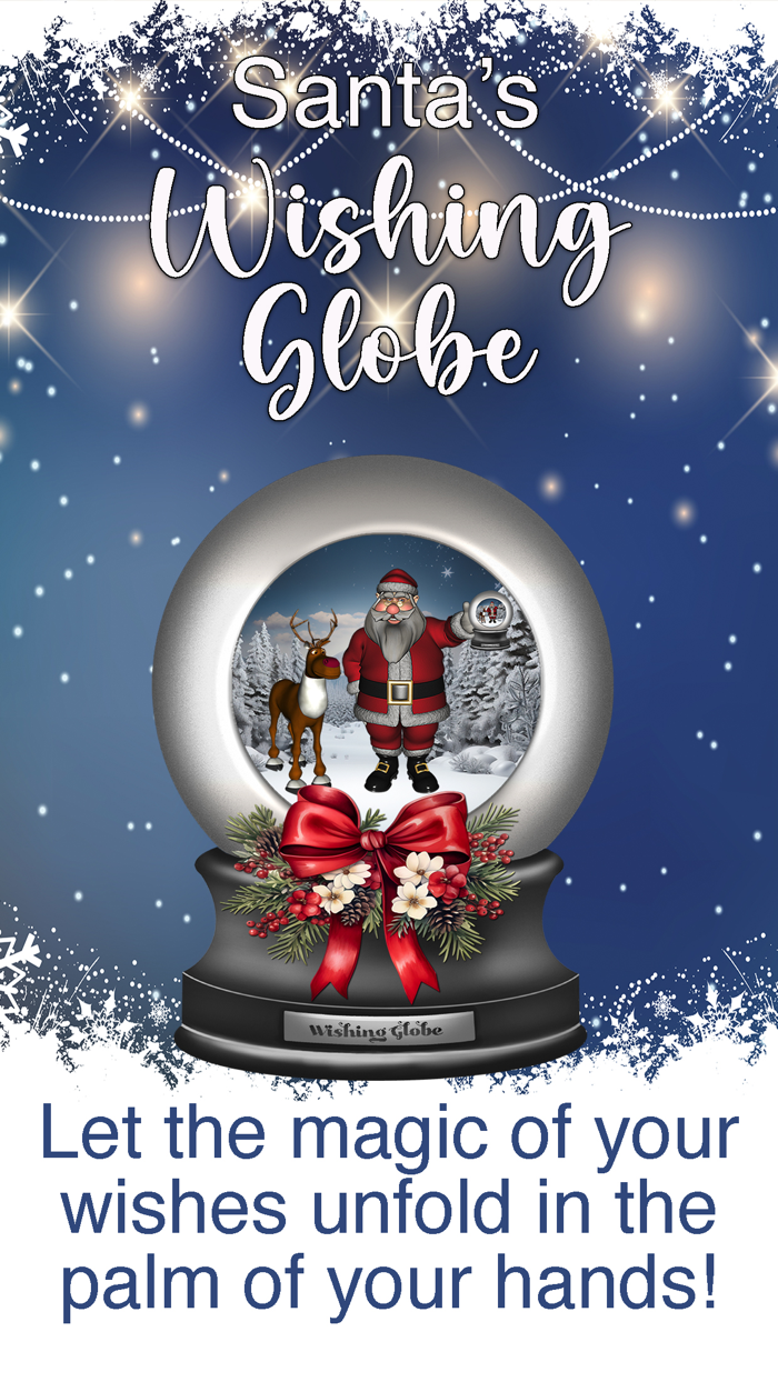 Santa Wishing Globe