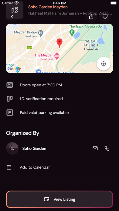 Tickt: Dubai Nightlife & Event Screenshot