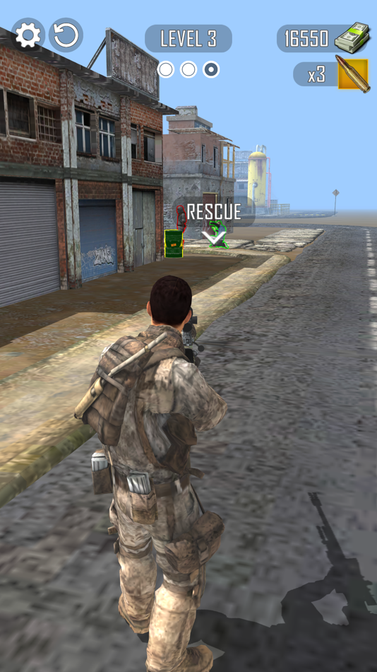 #1. American Sniper 3D (iOS) 来自: TapNation