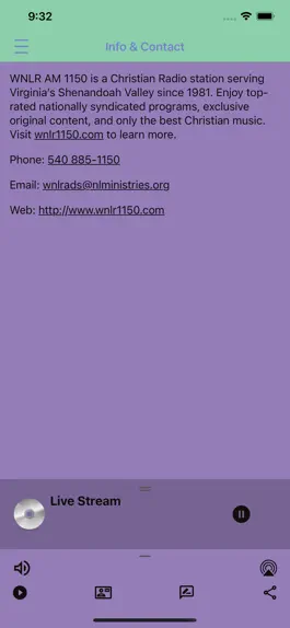 Game screenshot WNLR - 1150AM - New Life Radio hack