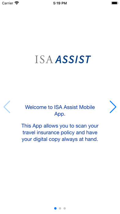 ISA Assist Screenshot