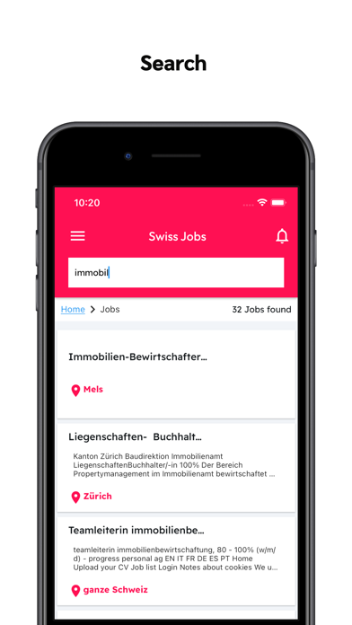 Alle Swiss Jobs Screenshot