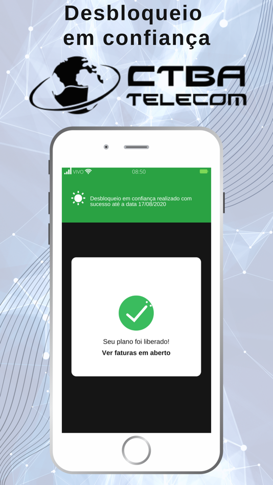 #2. CTBA Telecom (iOS) Podle: HubSoft
