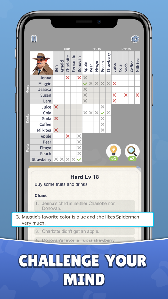 #3. Logic Riddle-Puzzle Games (iOS) 由: Wuhan Dream Space Studio Co., LTD