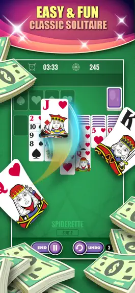 Game screenshot Solitaire Spiderette: Win Cash mod apk