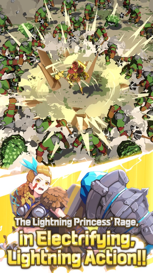 #2. Lightning Princess: Idle RPG (iOS) 来自: SuperPlanet