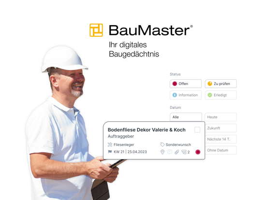 Screenshot #4 pour BauMaster - Die Bauleiter App