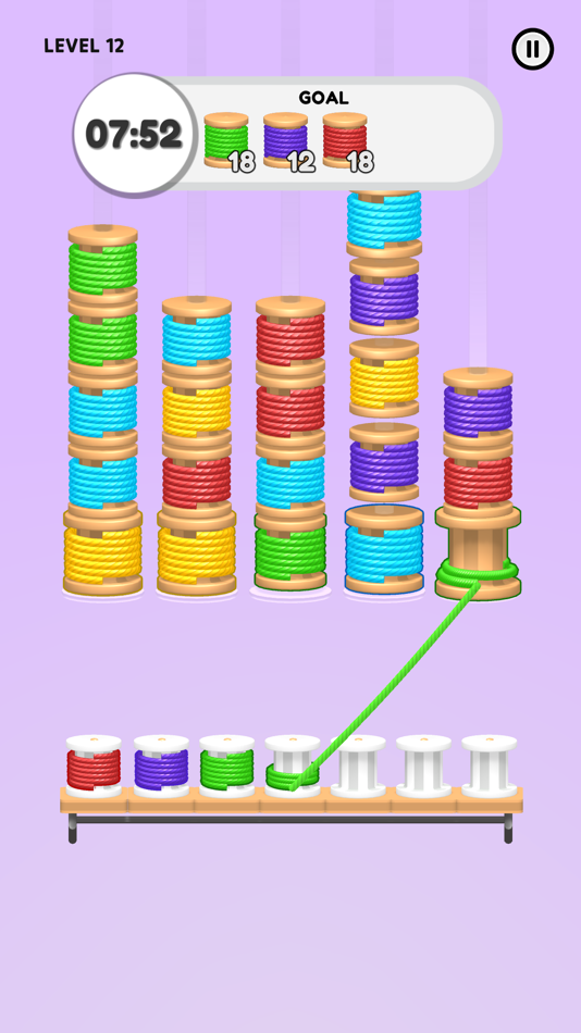 #3. Threads and Ropes (iOS) Podle: Gybe Games
