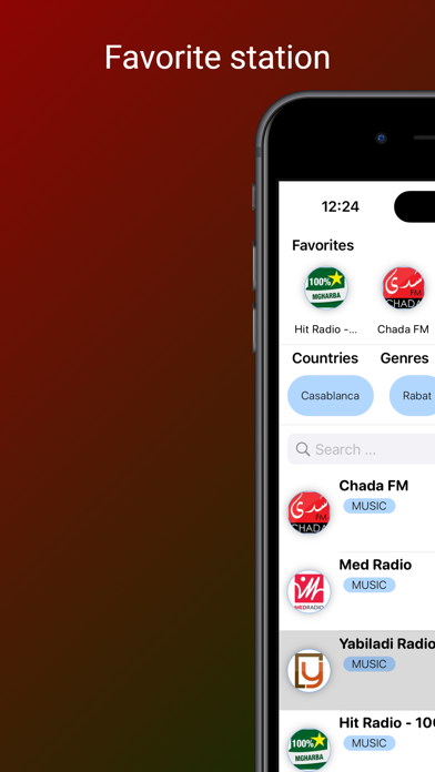 Morocco Radio Stations Screenshot