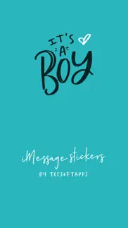 it's a boy! imessage stickers problems & solutions and troubleshooting guide - 3