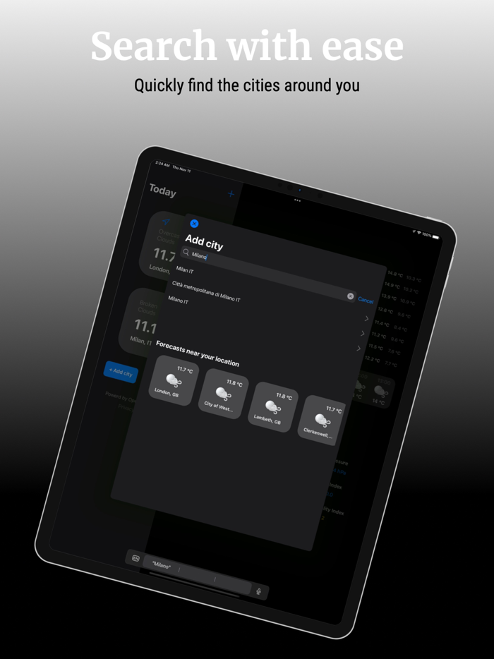 iWeather - Forecast App