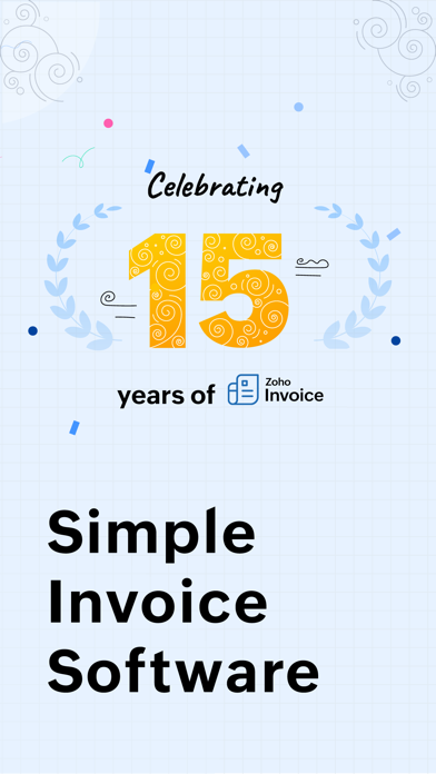 Zoho Invoice - 請求書作成アプリのおすすめ画像1