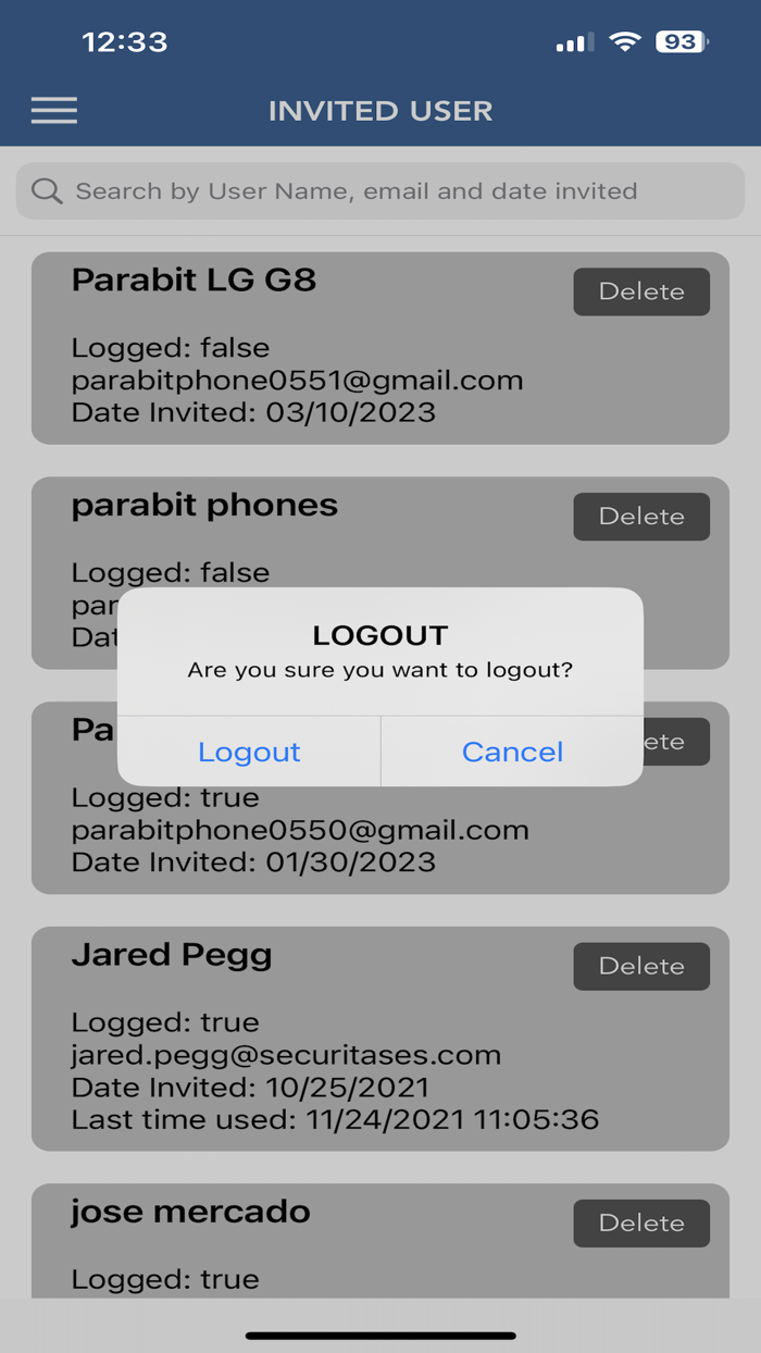 MMR Bluetooth Access Control