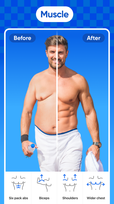 Screenshot #1 pour Retouch Men: Retouche D'images