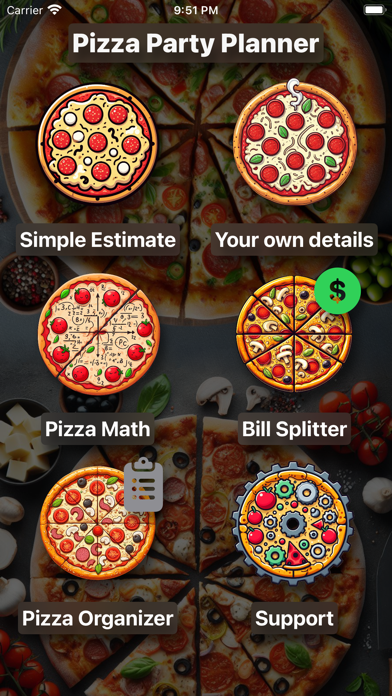 Pizza Party Plannerのおすすめ画像1