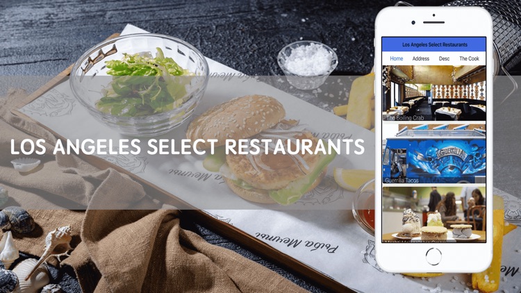 Los Angeles Select Restaurants