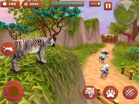 Angry Wild Tiger Simulator 3Dのおすすめ画像4